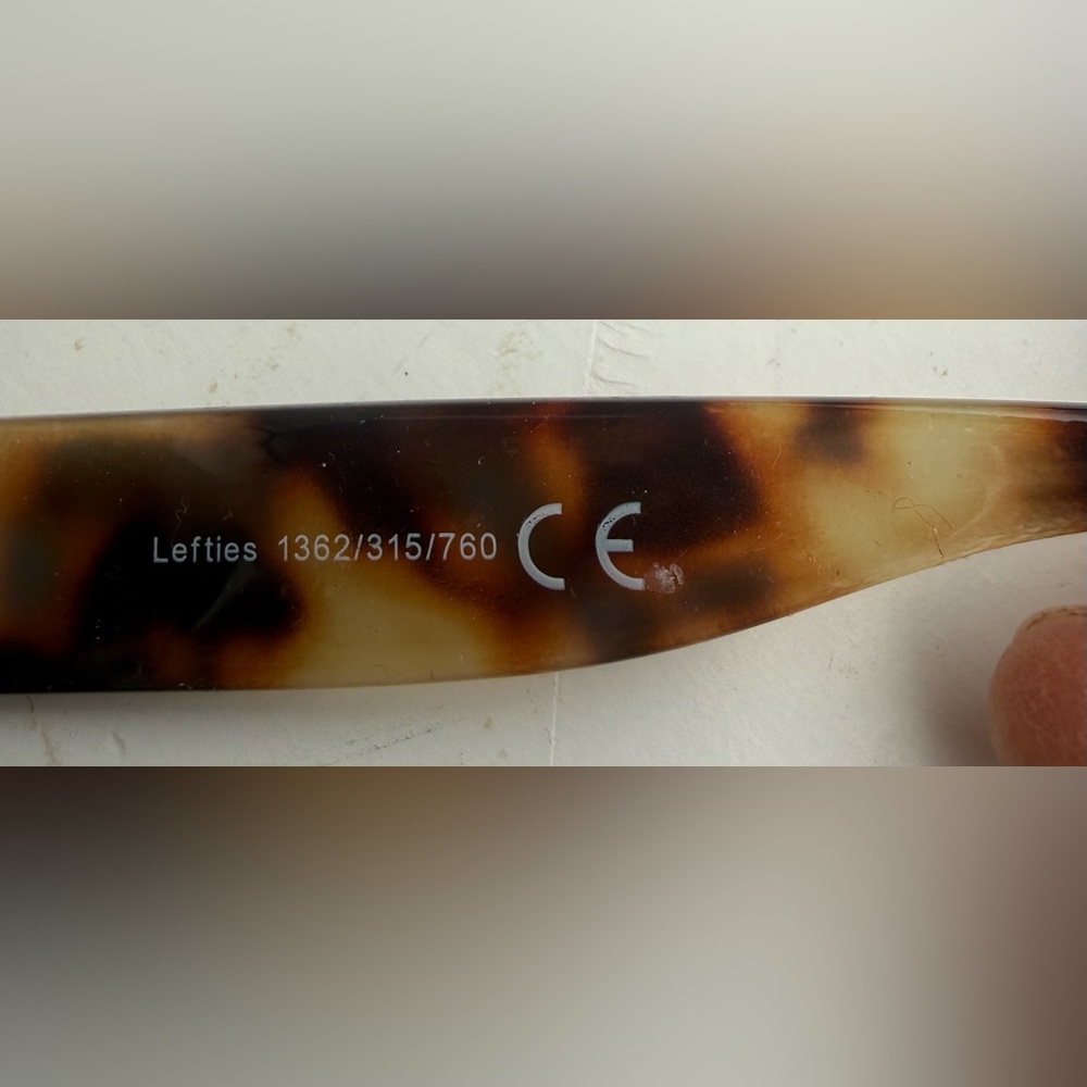 Lefties Tortoiseshell Rectangular Sunglasses NWT … - image 4